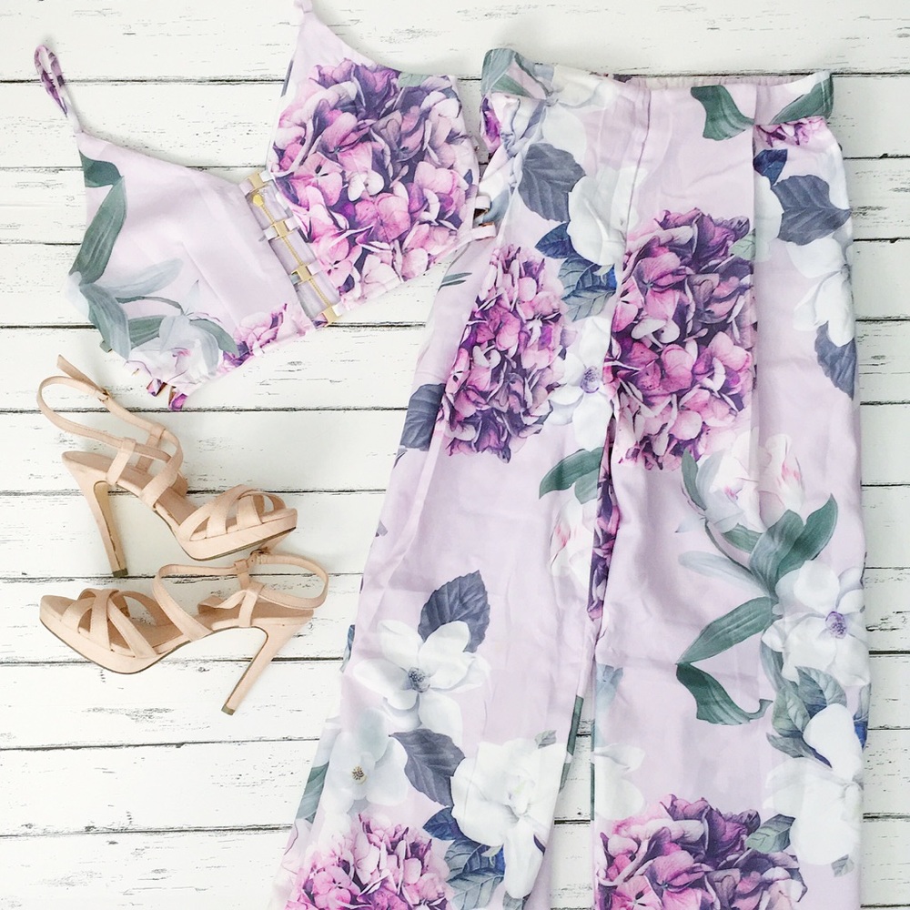 NWT Lilac Top and Pant Set - Picture 3 of 3
